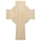 Celtic Cross Simple Outline Unfinished Wood Shape Piece Cutout for DIY Craft Projects